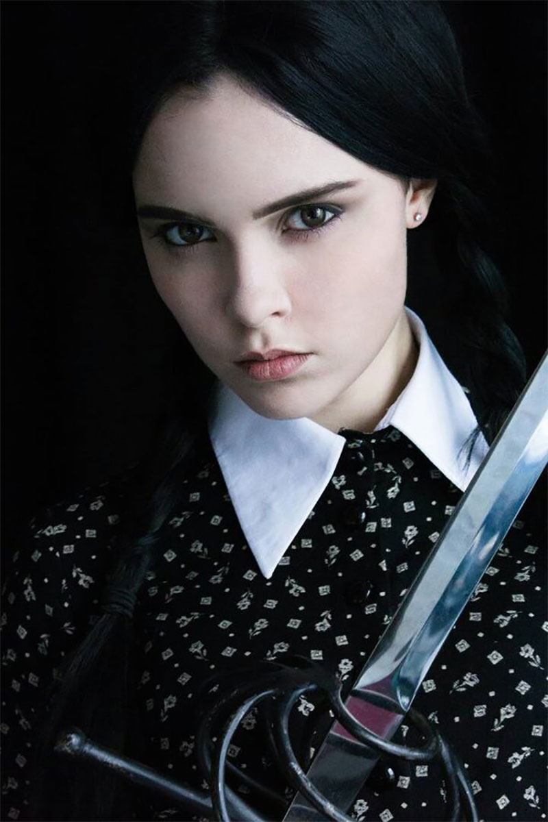 Illustration for article titled It's Wednesday Addams